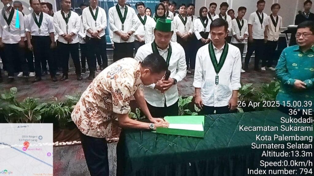 Bayu Pratama Resmi Dilantik, HMI Cabang Palembang Siap Gaungkan Semangat Baru di Era Modern