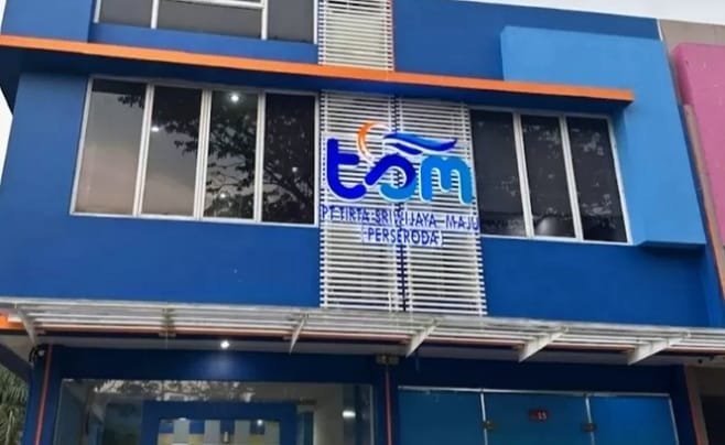 Kantor PT TSM Perseroda di Komplek Citra Grand City Alang Alang Lebar Palembang