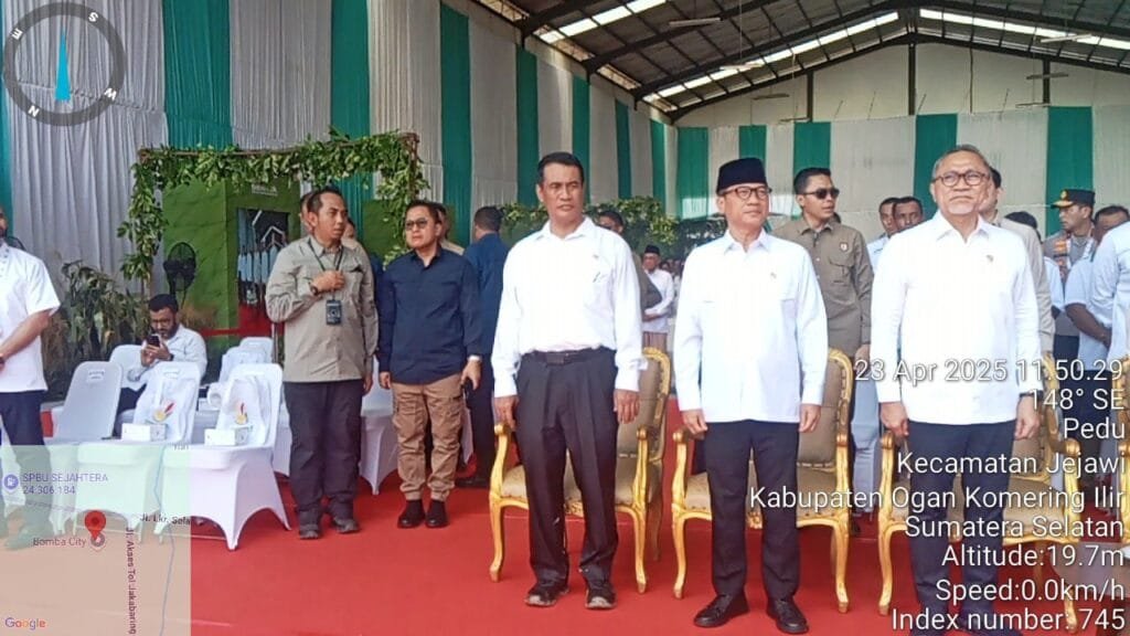 Prabowo Launching Gerina di Sumsel hari ini