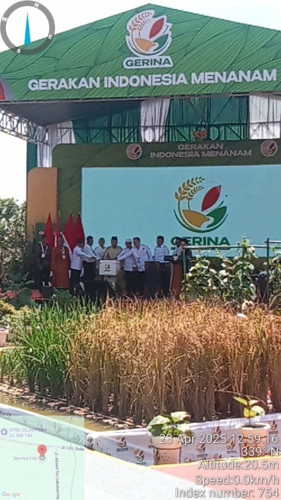 Lauching Gerina di Bayuasin Sumatera Selatan