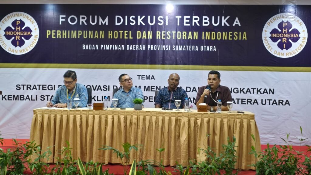 PHRI Sumut Gelar Forum Darurat Industri Hotel Medan