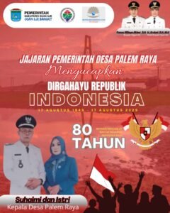 Kepala Desa Palem Raya-Suhaimi