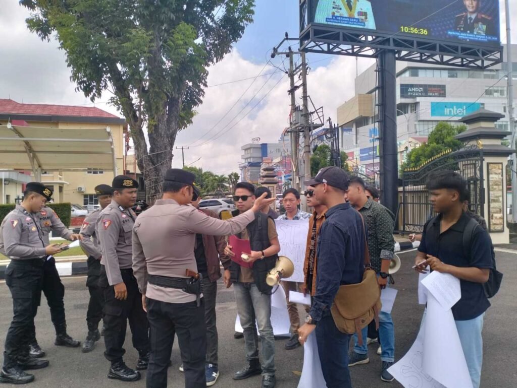 Forum Pemuda Sumsel Gelar Aksi Damai Desak Hentikan Dugaan Kriminalisasi Dosen Wijang