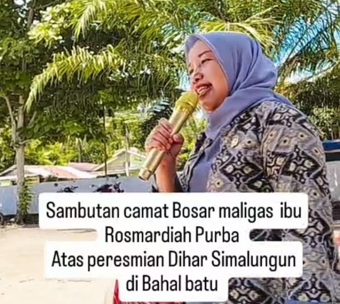 Camat Bosar Maligas Rosmardiah Purba SE, Pangulu Nagori Jawa Baru