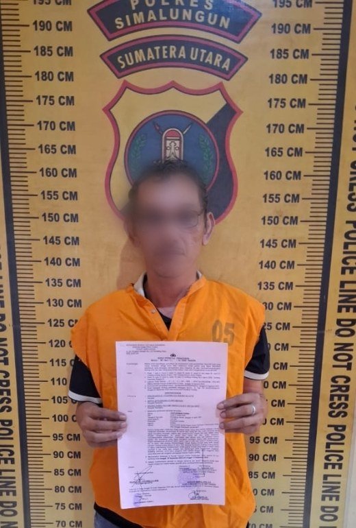 Diduga Korupsi Dana BUMNag, Ketua BUMNag Unggul Jaya Dolok Merangir II Ditangkap Sat Reskrim Polres Simalungun