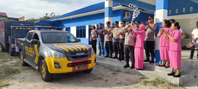 Kapolres Simalungun Lepas 1.620 Paket Bantuan untuk Korban Siklon Tropis, Hasil Masakan Dapur Umum Selama Dua Hari